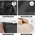 Miniatyrbillede 5 af 5: 3ST Silky Wave Caps til mænd Waves. God kompressionslås over Durags