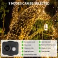 Miniatyrbilde 4 av 8: Julelys, strømforsyning, transformator, 31V, 6W, LED lavspent transformator med 9 moduser, timerfunksjon, av-bryter, IP44 vanntett, for