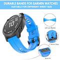 Miniatyrbillede 4 af 5: OVERSTEP Silikone Rem til Garmin Fenix Serie (26mm)