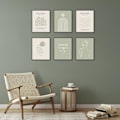 Miniatyrbild 4 av 5: Sage Green Matisse Väggkonst Tryck - Abstrakt Boho Konst Dekor (8x10\"