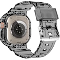 Miniatyrbillede 2 af 5: Kompatibel med krystalklare Apple Watch-rem, 45 mm 44 mm