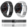 Miniatyrbillede 3 af 5: For Garmin Descent Mk 2 26mm Skildpadde Skal Rustfrit Stål Urrem OQK Sliver