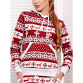 Miniatyrbild 4 av 5: Kvinnors julpyjamas, långärmad pyjamas set, tvådelad sovkläder,
