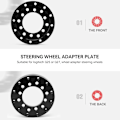 Miniatyrbilde 3 av 5: Adapterplate for ratt for Logitech G25 G27 Sparco Stock Set 70MM