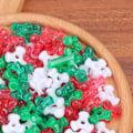 Miniatyrbild 3 av 5: 1000 st jul Tri pärlor Candy Cane Ornament Craft Kit