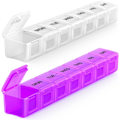 Miniatyrbillede 1 af 5: 2-pak ugentlig ekstra stor pilleorganisator, Bug Hull Xl daglig pille