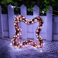Miniatyrbild 2 av 6: Outlet Led-slinga Julbelysning 99ft 300LEDs, Fe-ljus med strömbrytare/timer för sovrum, uteplats, inomhus/utomhus vattentät koppartrådsbelysning