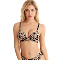 Miniatyrbilde 1 av 4: Leopard print bh-sett uten spiler