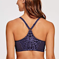 Miniatyrbillede 2 af 4: Dame Racerback Front Lukning Fuld Dækning Uforet Plus Size Bøjle BH