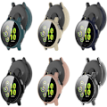 Miniatyrbilde 5 av 5: PC Full Dekning Beskyttende Klokkeveske Deksel Herdet Glass Skjermbeskytter Kompatibel med Garmin Vivoactive 5 (PC Svart) Svart