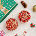 Miniatyrbild 2 av 5: 4,25\" Julgranskulor Ornament 4-pack Shatterproof Juldekorationer Gran