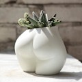 Miniatyrbillede 1 af 5: Mini underkropskrukke - Kvindekropsformet blomsterkrukke med drænhuller