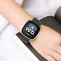 Miniatyrbilde 5 av 5: Elastisk pustende nylonrem for Fitbit Sense/Versa 3