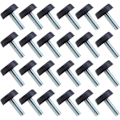 Miniatyrbilde 1 av 5: AchNau Furniture Glide Leveling Foot Pads M8 x 25 Justerbar Base Bumpers med gjengespindelskrue på 24-pakning  24-pakning  24-pakning