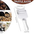 Miniatyrbillede 4 af 5: Tryffelostskærer i rustfrit stål - Anti-rust chokoladeskraber