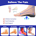 Miniatyrbild 5 av 5: Plantar Fasciitis Inläggssulor. 3/4 Längd Fotvalvsstöd Inläggssulor för Kvinnor