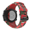 Miniatyrbild 4 av 5: För Suunto Core Tpu Printed Watch Band HXQ Red Camouflage