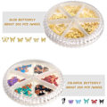 Miniatyrbild 2 av 5: 400 st Butterfly Resin Fillers Tillbehör - Legering Epoxiharts Tillbehör