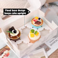 Miniatyrbillede 3 af 5: 20 stk. Cupcake-æsker 6 huller Papiræske med 1 rulle