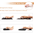 Miniatyrbilde 2 av 5: Tastatur håndleddsstøtte og musematte - Memory Foam, ergonomisk støtte