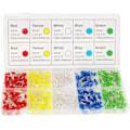 Miniatyrbillede 1 af 5: Assorteret 5mm LED-lysdiodesæt - 450 stk. i 5 farver