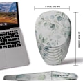 Miniatyrbillede 4 af 7: Ergonomisk musemåtte med håndledsstøtte, musemåtte lindrer karpaltunnelsmerter, hele musemåtte i memory-skum med skridsikker PU-base, trådløs