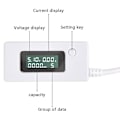 Miniatyrbillede 3 af 5: 1. USB-strømmåler Ström Spændingstester Multimeter, USB-oplader Strøm Spænding Kapacitetsdetektor til computertelefon Power Bank