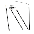 Miniatyrbild 3 av 5: 100 st. Engångs eyeliner sminkborstar