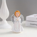 Miniatyrbillede 1 af 4: Pige Elf Engel Staty Studie Stue Desktop Resin Håndværk