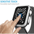 Miniatyrbilde 2 av 5: [4-pakning] Rhinestone-deksel kompatibelt med Apple Watch Series SE 6 5 4