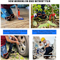 Miniatyrbillede 2 af 5: Knæbeskyttere til mænd og kvinder, velegnet til arbejde i hjemmet. Gulv og tæppe