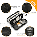 Miniatyrbilde 4 av 7: Golden Retriever Valp Hund n ncil Cse n Holder Bokser Pouch Cse Bg for Kontor Student flerfarget3 flerfarget3