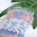Miniatyrbilde 4 av 5: Søte strikkede hansker med kattedesign for barn - Vintervarme, elastiske hansker