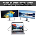 Miniatyrbillede 3 af 5: USB C til HDMI-kompatibel adapter - 4K 30Hz USB Type-C til