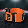 Miniatyrbild 7 av 7: Robust nylonband för Galaxy Watch 6 Classic 47mm 43mm/5 Pro 45mm/Watch 7 6 5 4 FE 44mm 40mm/4 Classic 46 42mm, One Click-fäste, 20mm utan mellanrum