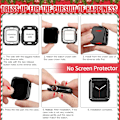 Miniatyrbild 4 av 5: 42mm Skal Mjukt Flexibelt TPU Anti-Repskyddande 42mm Iwatch Fodral Kompatibelt med Apple Watch Series 3 Series 2 Series 1, Svart Fodral & Guld Fodral