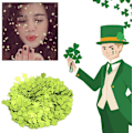 Miniatyrbillede 4 af 5: Konfetti til St. Patrick's Day - Glimmerdekoration til fester