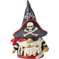 Miniatyrbillede 1 af 5: Enesco Jim Shore Heartwood Creek Pirat Gnome Kaptajn Patch Figur - Stenharpiks Håndmalet Fremstillet Samleobjekt Gnomer