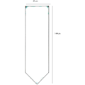 Miniatyrbillede 2 af 7: Game GoT Thrones banner - Game GoT Thrones Stark hus banner 149X45CM Stark Stark