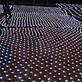 Miniatyrbillede 2 af 8: LED Net Mesh Fairy String Dekorative Lys 204 LED 9,84 Ft x 6,56 Ft Varm Hvid Udendørs Træ-wrap Lys 8 Tilstande Lav Spænding til Jul