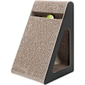 Miniatyrbilde 8 av 9: Kattenskrape leketøy, rampe trekant skrapepost for kattunge - kjæledyr katter forsyninger, slitesterk vertikal katt skrape med ball for små, mellomstore,