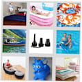 Miniatyrbild 4 av 5: 3-pack uppblåsbart set - Ersättningsmunstycken