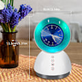 Miniatyrbild 8 av 8: 3D Digital Fotoram, 3D Kristallfoto, Digitalklocka, Väckarklocka, RGB Nattlampor för Sovrum, Presenter till Barn, Bröllopspresenter till Par, LCS