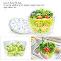 Miniatyrbilde 4 av 5: Stor salatspinner BPA-fri salatspinner