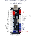Miniatyrbild 2 av 4: Arcade-spel USB-kodare Zero Delay Gamepad-knapp Joystick