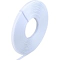 Miniatyrbild 1 av 5: 5 meter vit polyester urbening - för korsettsömnad brudklänning