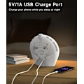 Miniatyrbild 7 av 9: Soluppgångslarm för sovrum, tunga sovare, barn, smart väckarklocka med soluppgångssimulering, sömnstöd, dubbla larm,