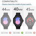 Miniatyrbillede 2 af 5: Etui Kompatibel med Galaxy Watch 5/4 40 mm, robust etui
