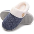 Miniatyrbillede 1 af 5: Dames fuzzy hjemmesko komfortable memory foam soveværelse hjemmesko varme slip on