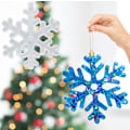 Miniatyrbilde 1 av 5: Store silikon snøfnugg harpiksformer - DIY juledekor